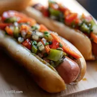 Chicago Hot Dog Recipe Dragged Through the Garden