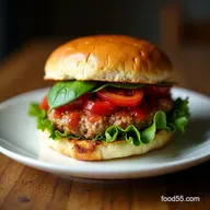 My Ultimate Naked Turkey Bruschetta Burger Juicy LowCarb Meal