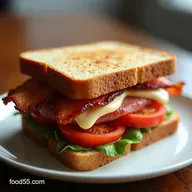 My Perfect BLT Crisp OvenBaked Bacon Ripe Tomato Mayo
