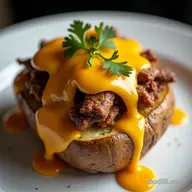 Ultimate Loaded Philly Cheesesteak Baked Potato Recipe
