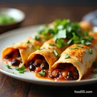 Smoky Turkey and Black Bean Enchiladas Easy Weeknight Recipe