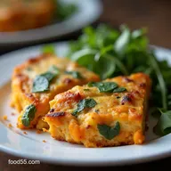 Easy Leftover Turkey and Sweet Potato Frittata Recipe