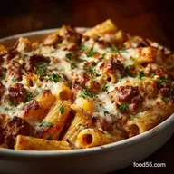 The Ultimate Baked Sausage and Cheese Rigatoni Hearty Comfort Food
