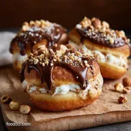 Kinder Bueno Donuts: The Ultimate Indulgent Hazelnut Cream Filling