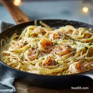 Creamy Shrimp Alfredo: The Ultimate Velvety Skillet Pasta Recipe