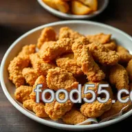 Crispy & Juicy chicken strips recipe: Diner-Style Delight!