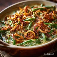 Creamy Green Bean Casserole: The Ultimate Scratch Recipe with Crispy Shallots