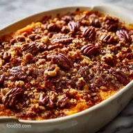 Sweet Potato Casserole: Best Pecan Streusel Bake (Easy Recipe)