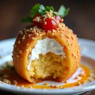 Easy Mexican Unfried Ice Cream No Fry Required