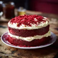 Stunning Valentines Day Cake with Red Velvet