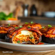 Veggie Lasagna Stuffed Portobello Mushrooms Cozy Weeknight Favorite