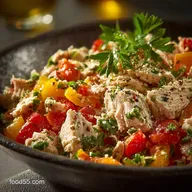 Heres a great way to VeggiePacked Mediterranean Tuna Salad Bowl