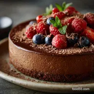 Foolproof No Bake Chocolate Cheesecake Velvety Smooth FridgeSet
