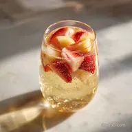 White Sangria Recipe with Prosecco and Fresh Strawberries