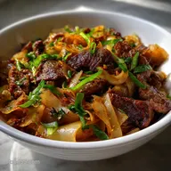 Beef Chow Fun Noodles: Ultimate Tender Sliced Beef Recipe