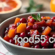 Easy Zesty Cranberry and Orange Relish: A Perfect Festive Side Dish!