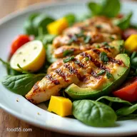 Grilled Chicken Avocado Mango Salad My Easy Weeknight Favorite