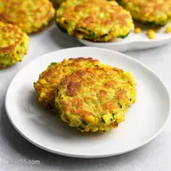 Zucchini Corn Fritters Summer on a Plate Easy Recipe