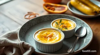 Bake Crab Brûlée with Creamy Custard