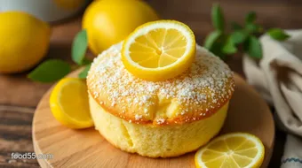 Bake Lemon Cakes with Zesty Delight recipe card