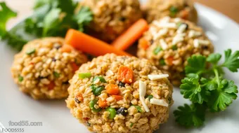 Bake Rainbow Grain Bites - Healthy Fun!