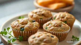 Bake Veggie Muffins for Happy Toddlers recipe card