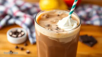 Blend Iced Coffee with Creamy Chocolate