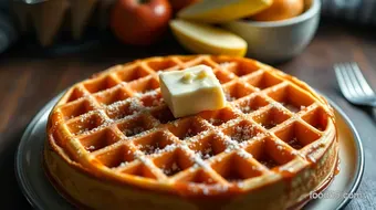 Classic Belgian Waffle Recipe: Fluffy & Golden Perfection recipe card