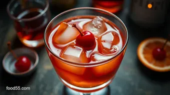 Classic Manhattan Drink Bourbon: Your Go-To Timeless Cocktail Recipe recipe card
