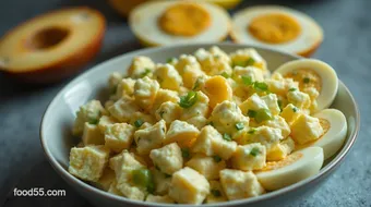 Easy & Delicious Egg Salad with Pickles: A Creamy Family Favorite recipe card