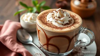 Frothy Mocaccino with Creamy Chocolate Delight