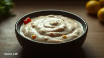 Quick and Easy Homemade Dairy-free Thousand Island Dressing recipe card