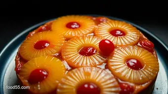Easy Mini Pineapple Upside Down Cake: A Fun Twist on a Classic recipe card