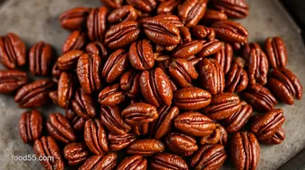 Oven Candied Pecans with Sweet Bourbon Flavor