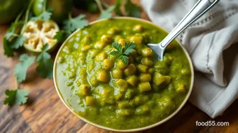 Roasted Tomatillos Salsa Verde Recipe