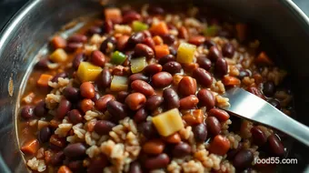 Savory Southern-Style Blue Runner Red Beans & Rice - A Family Favorite recipe card
