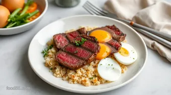 Sear Wagyu Beef for a Luxurious Breakfast recipe card