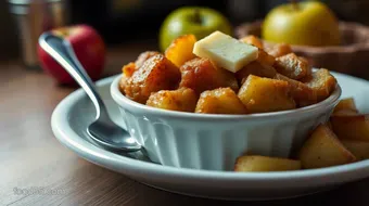 Easy Cracker Barrel Fried Apple Recipe: A Southern Comfort Classic recipe card