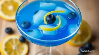 Easy Sparkling Blue Martini Recipe: A Showstopper for Any Occasion recipe card