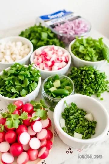 5 Easy Ways to Make Radish Salsa with Cilantro (Keto and Low-FODMAP) ingredients