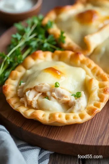 Chicken Pastry Recipe presentation