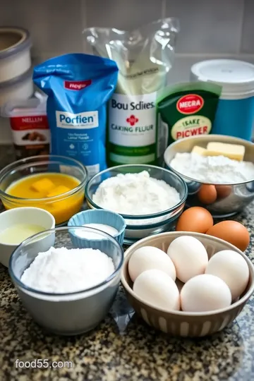 Classic Vanilla Layer Cake ingredients