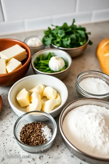 Bake Garlic Bread Cylinders - Deliciously Crunchy ingredients