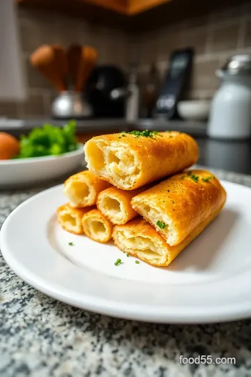 Bake Garlic Bread Cylinders - Deliciously Crunchy steps