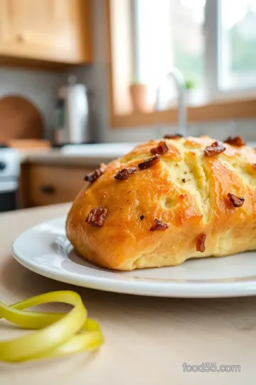 California Style Onion Bread steps