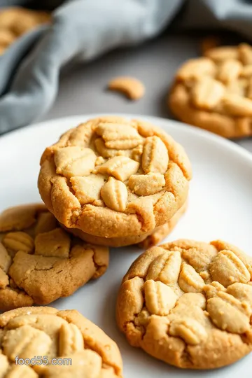 2-Ingredient Peanut Butter Cookies presentation