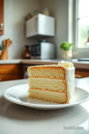 White Velvet Cake with White Chocolate Frosting steps