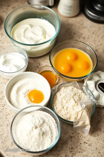 Fluffy Soufflé Yogurt Cake ingredients