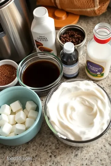 Blend Coffee Frozen Mochaccino Delight ingredients