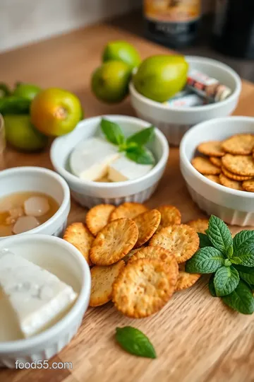 Brie and Kiwi Chip Bites ingredients